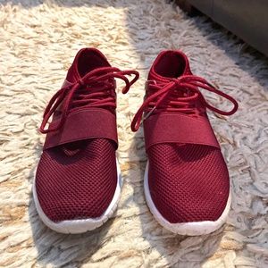 Girls Size 13 Navig8 Brand Mesh Knit Easy Sneaker